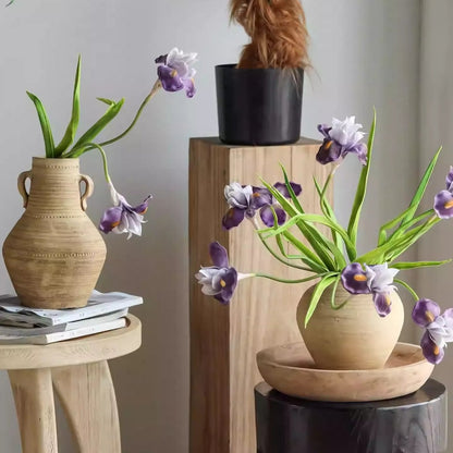 Purple Iris Stem - 22"