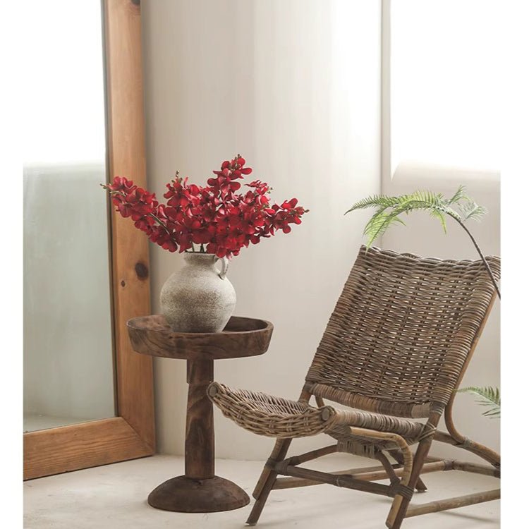 Single Red Orchid Stem - 24"