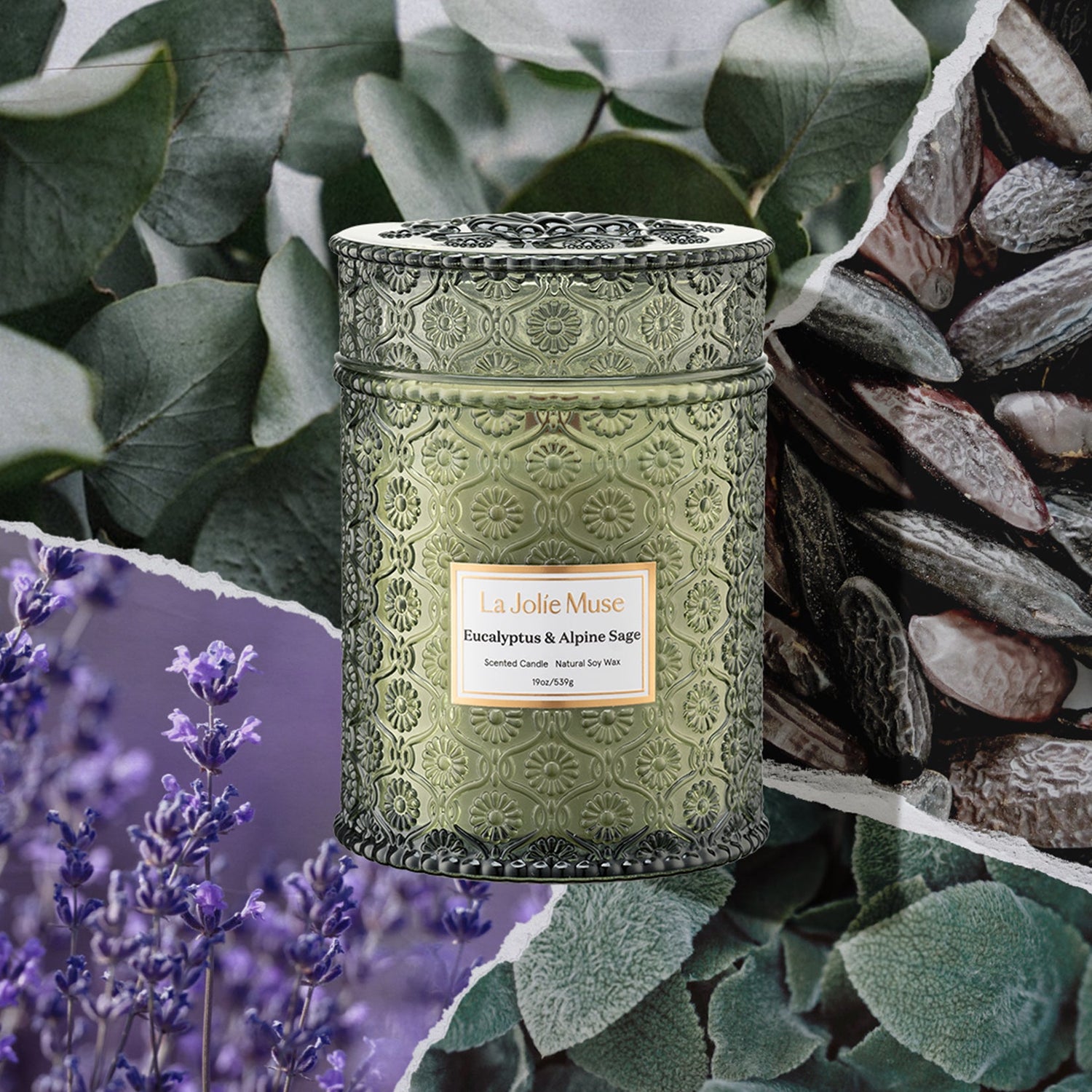 Maelyn - Eucalyptus &amp; Alpine Sage 19oz Candle