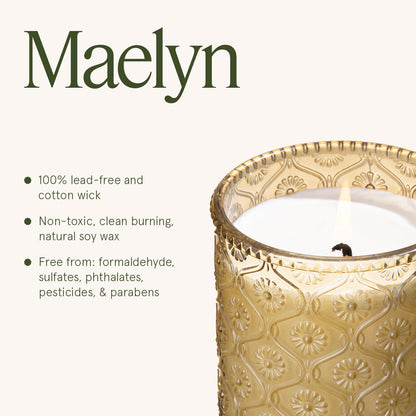 Maelyn - Ginger &amp; White Musk 6oz Candle