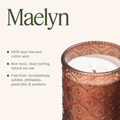 Maelyn - Hearth &amp; Velvet Flames 6oz Candle