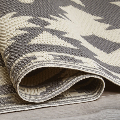 Miramar - Gray Outdoor Rug for Patio FINAL SALE