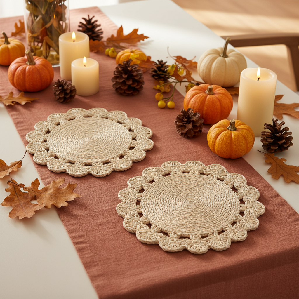 Narra Abaca Placemat, Set of 2