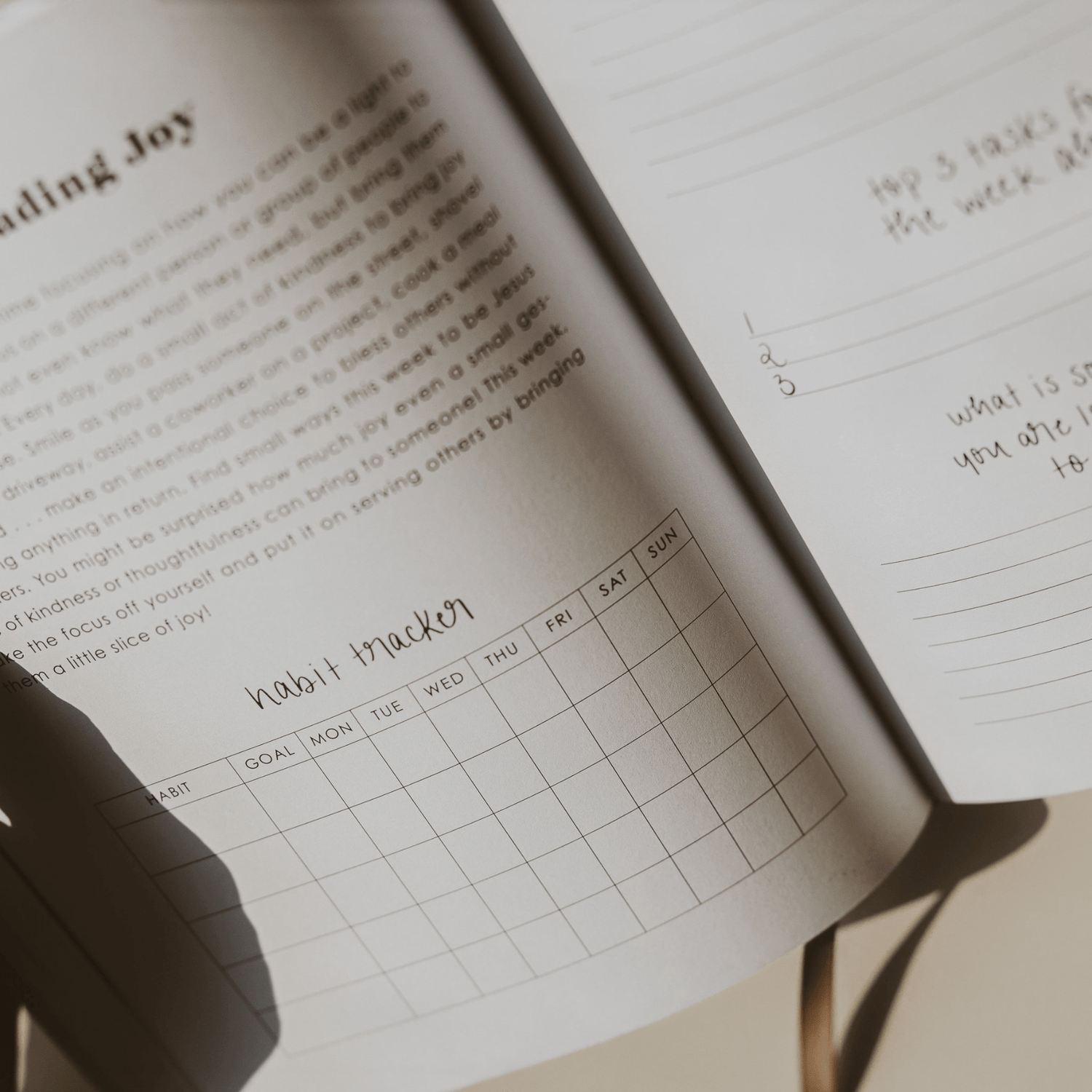 Inspirational Productivity Journal: You Are Strong &amp; Courageous