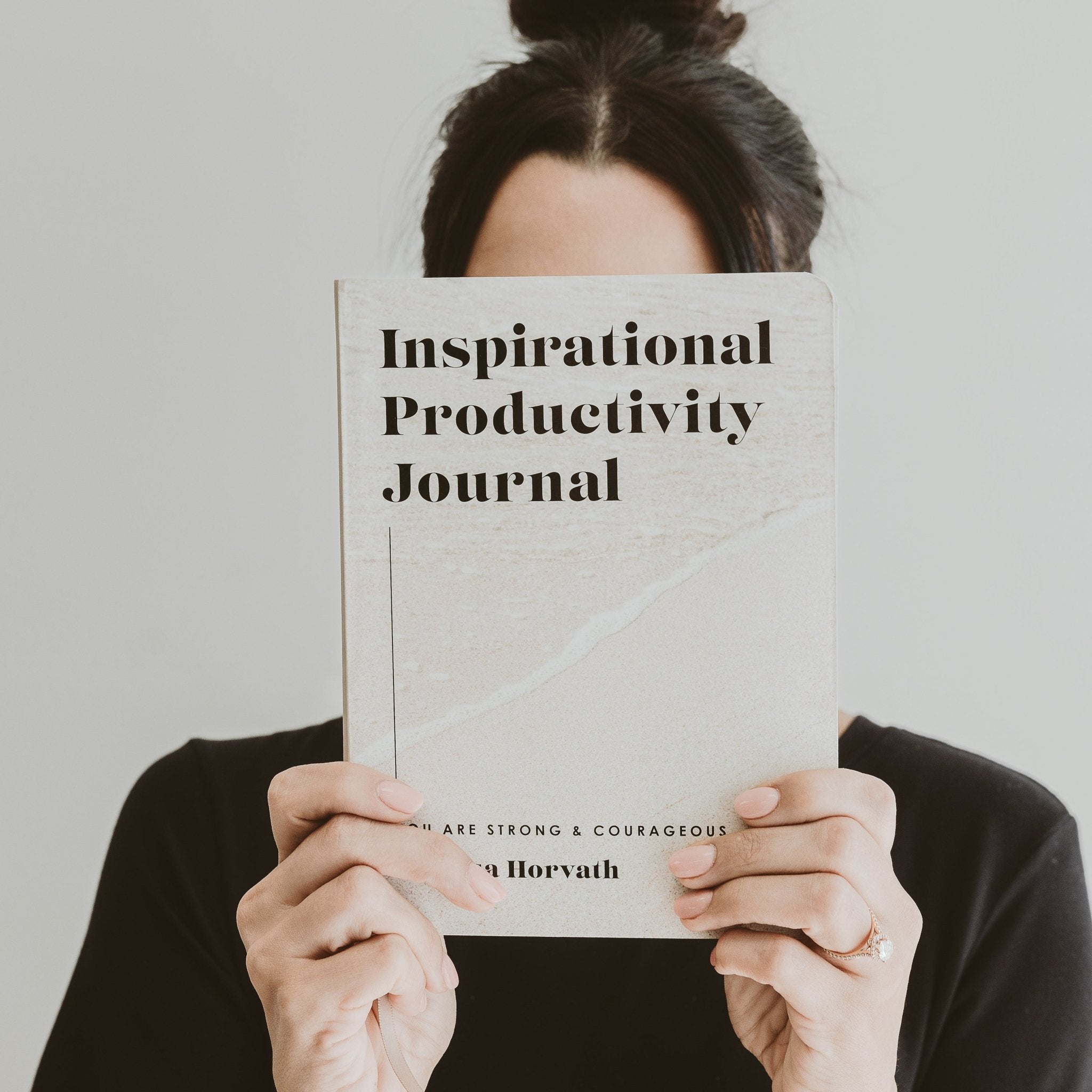 Inspirational Productivity Journal: You Are Strong &amp; Courageous