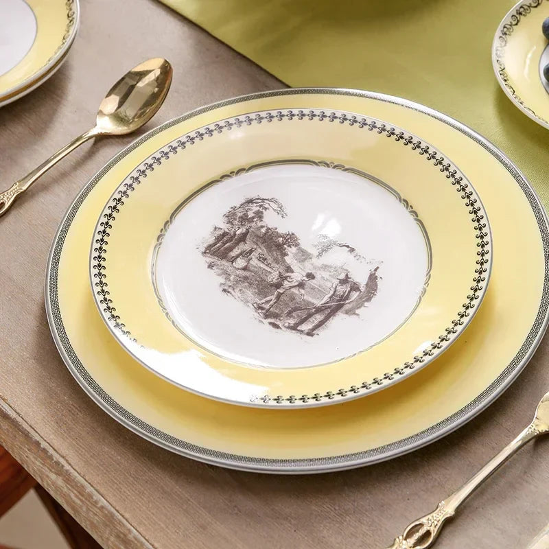 Antique Style European Heirloom Dinner Set