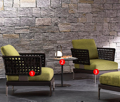 Luxury Teak Outdoor Rattan Furniture