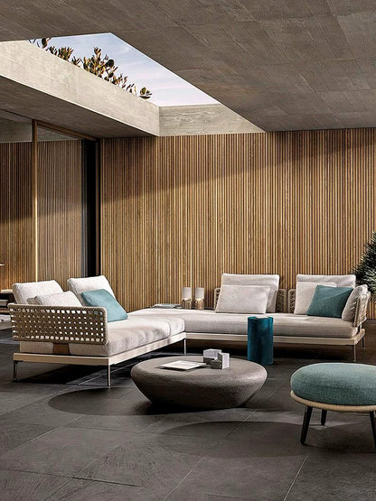 Luxury Teak Outdoor Rattan Furniture