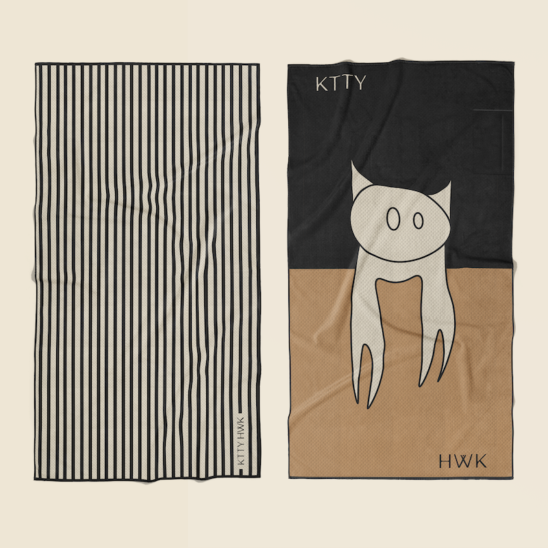 OG KTTYHWK - Reversible Beach Towel