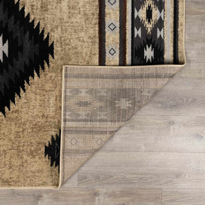Buckhaven Brown Aztec Carpet