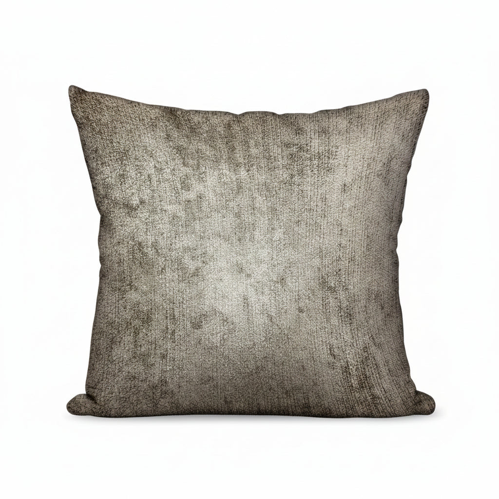 Harbor Sky Brown Solid Luxury Outdoor/Indoor Throw Pillow