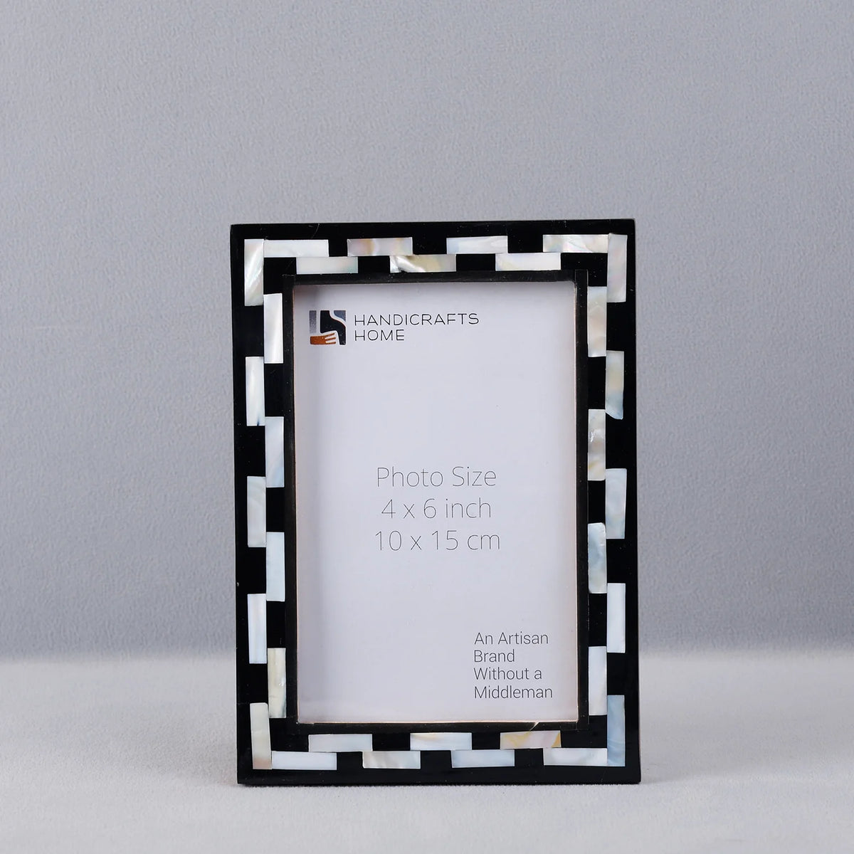 Pearlescent Tiptoe Mother of Pearl &amp; Resin Inlay Picture Frame
