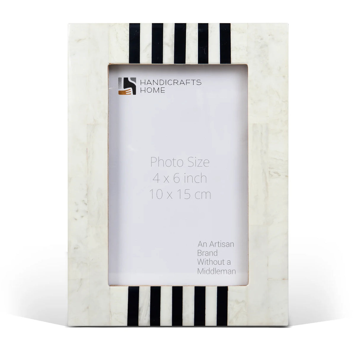 Contour Alto Pattern Resin Inlay - White &amp; Black