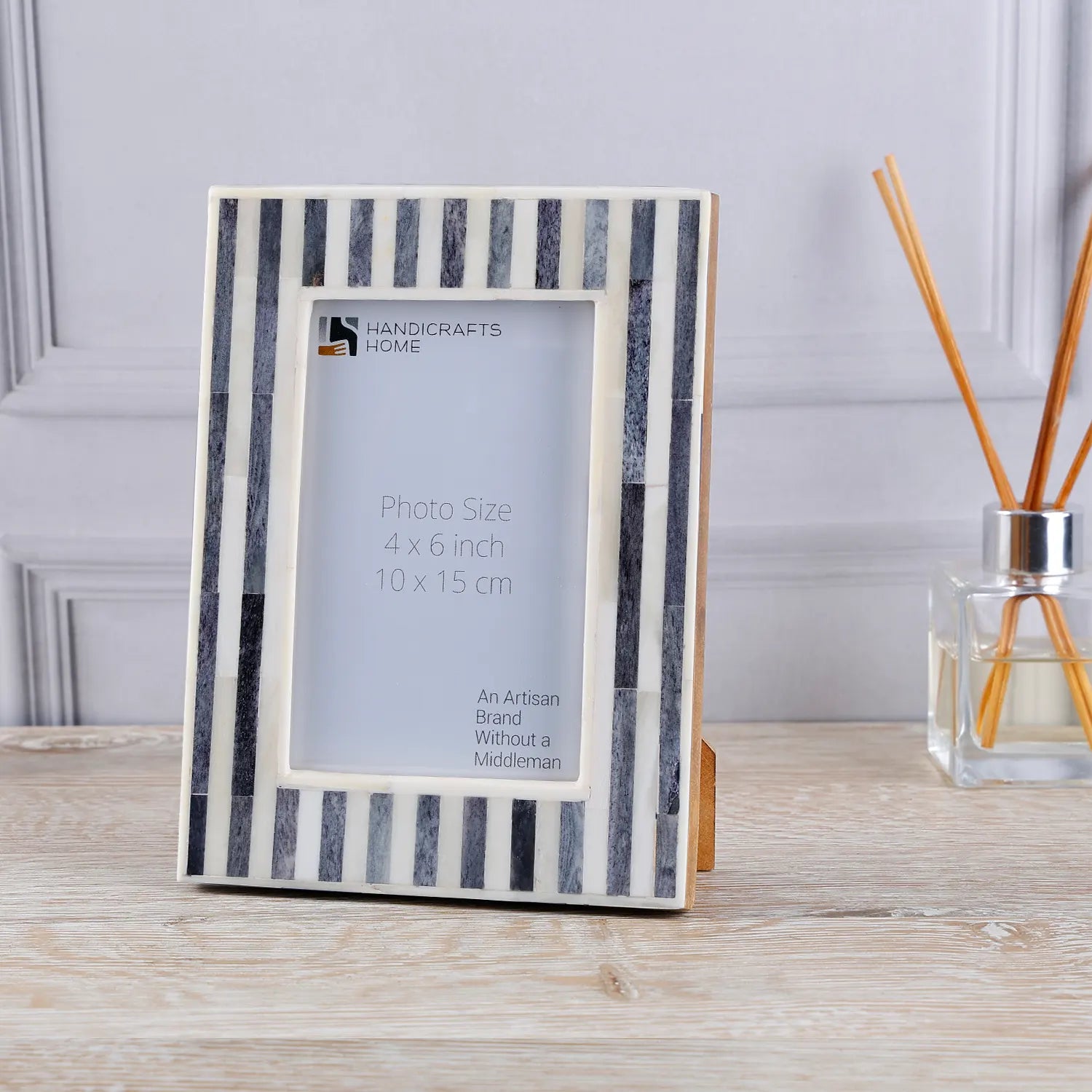 Kayala Saje Bone Inlay Picture Frame