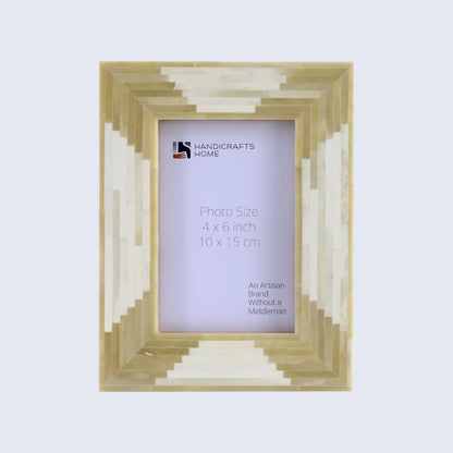 Apache Harvest Bone Inlay Picture Frame