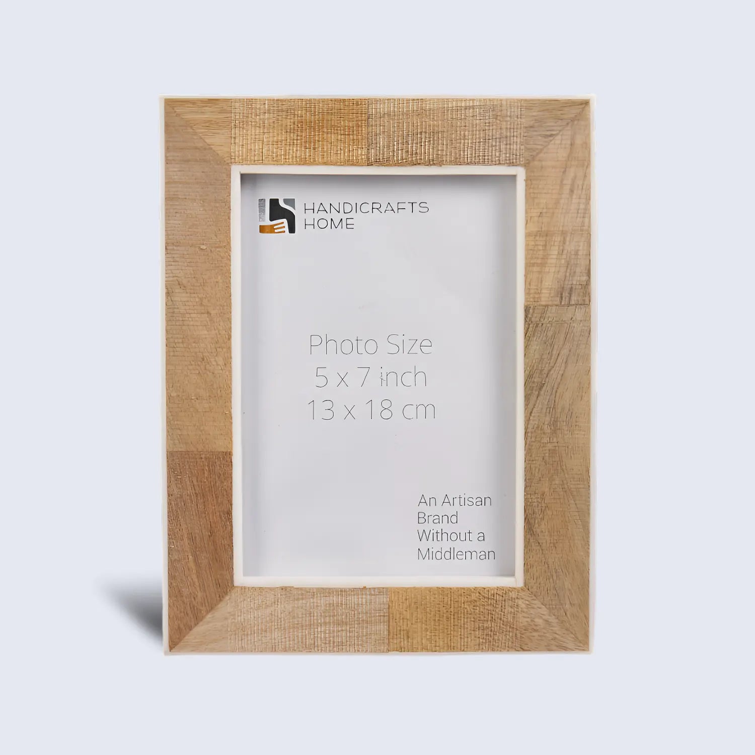 Handmade Wood/Bone Inlay Picture Frame