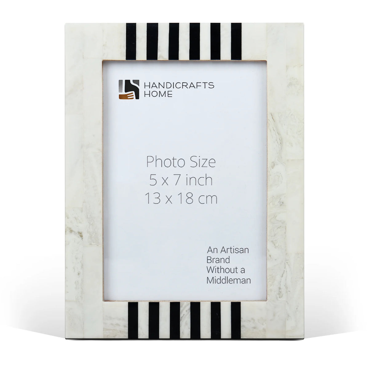 Contour Alto Pattern Resin Inlay - White &amp; Black