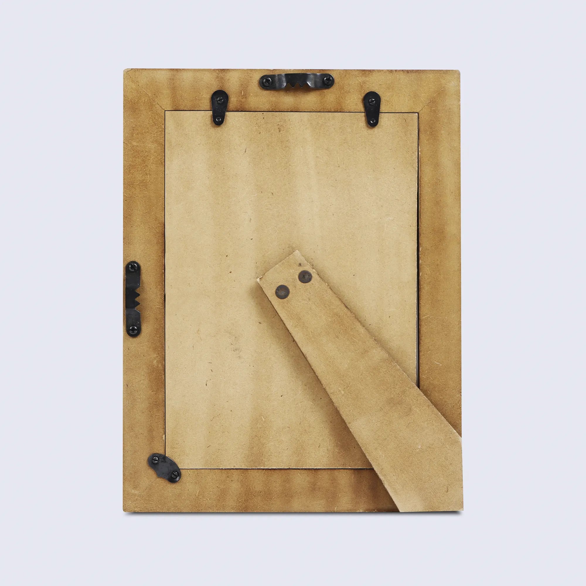 Handmade Resin & Pine Inlay Frame Set - 2 Pc