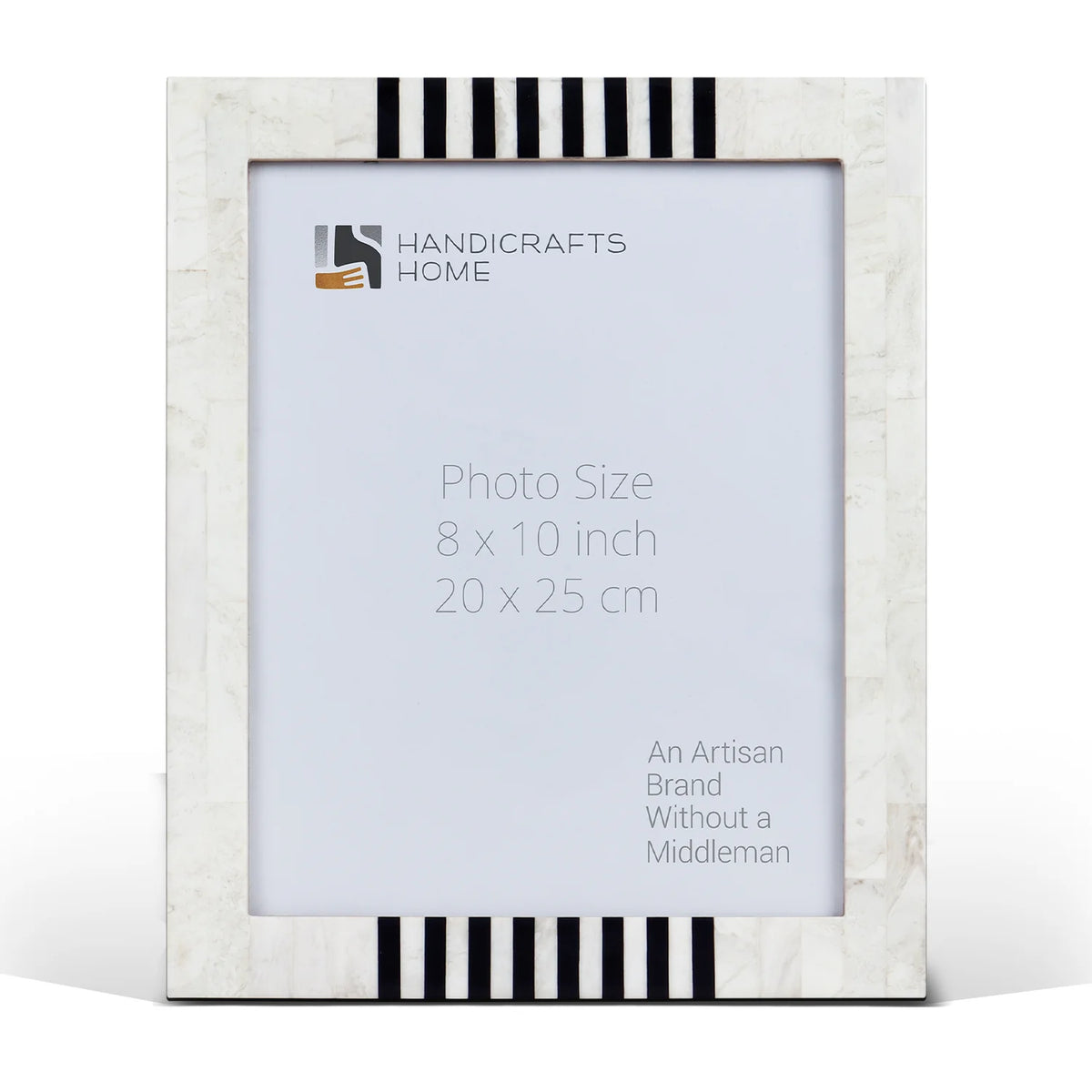 Contour Alto Pattern Resin Inlay - White &amp; Black
