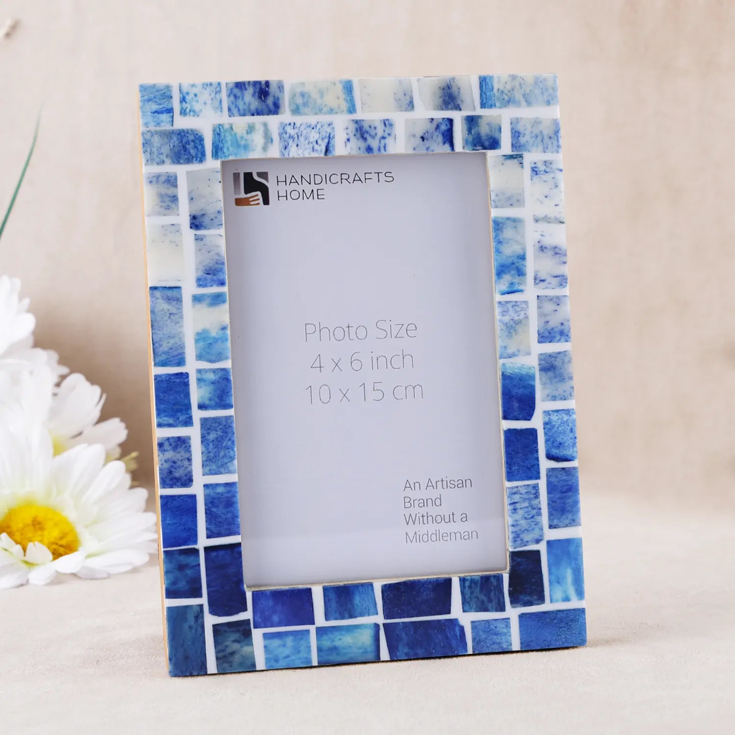 Picture Frame Indigo Collection Bone Inlay