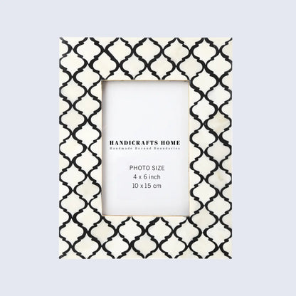 Picture Frames Moroccan Art Inspired Collection Bone &amp; Resin Inlay