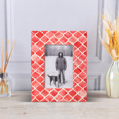 Picture Frames Moroccan Art Inspired Collection Bone &amp; Resin Inlay