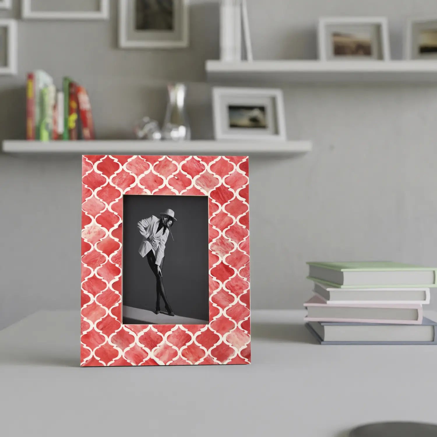 Picture Frames Moroccan Art Inspired Collection Bone &amp; Resin Inlay