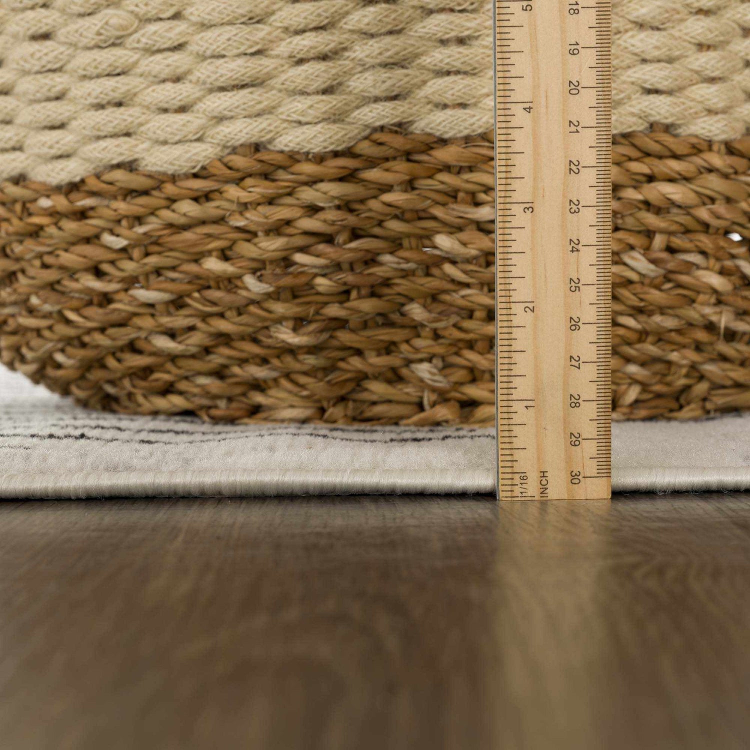 Angus Black&amp;White Geometric Area Rug