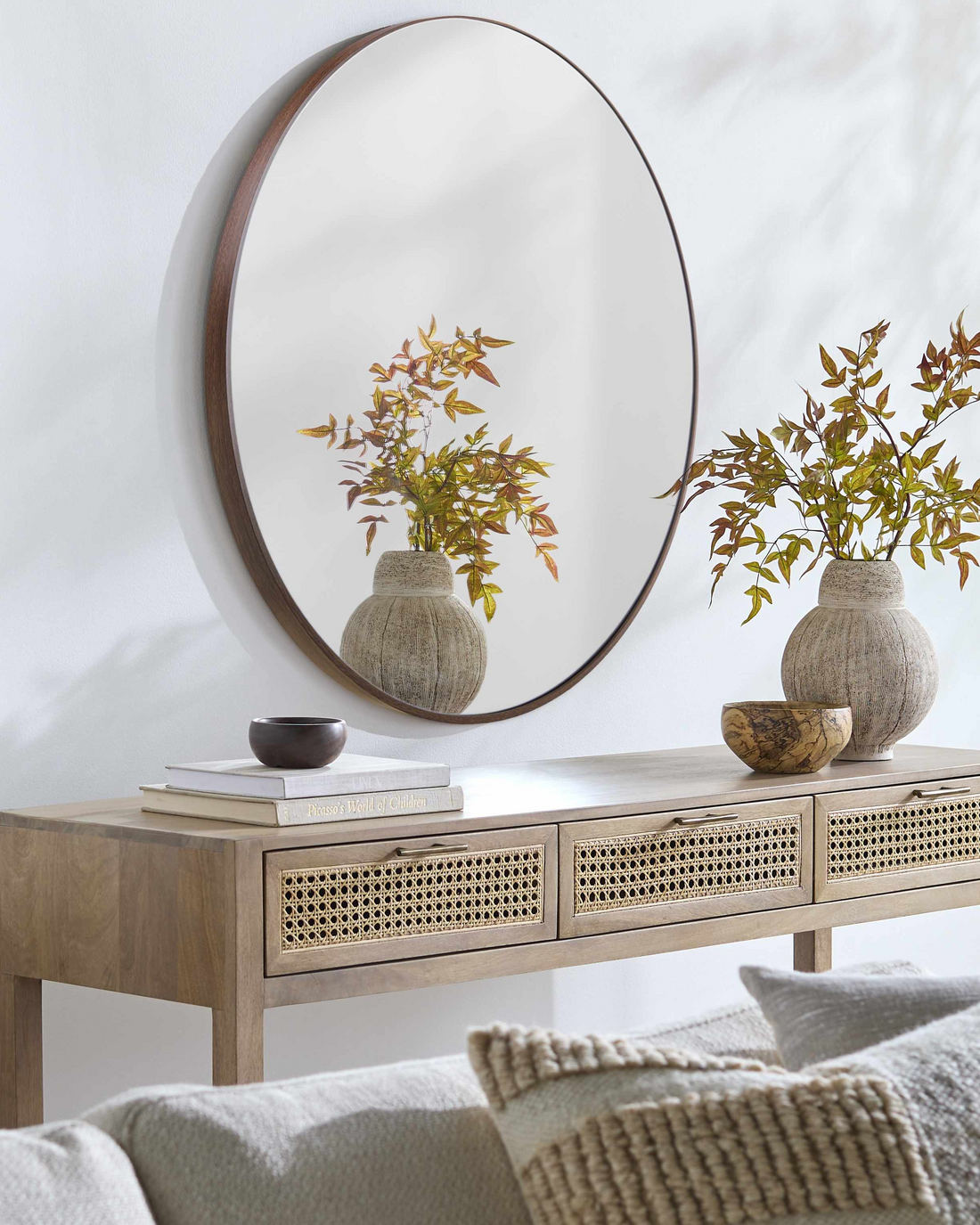 Pontalina Dark Brown Mirror
