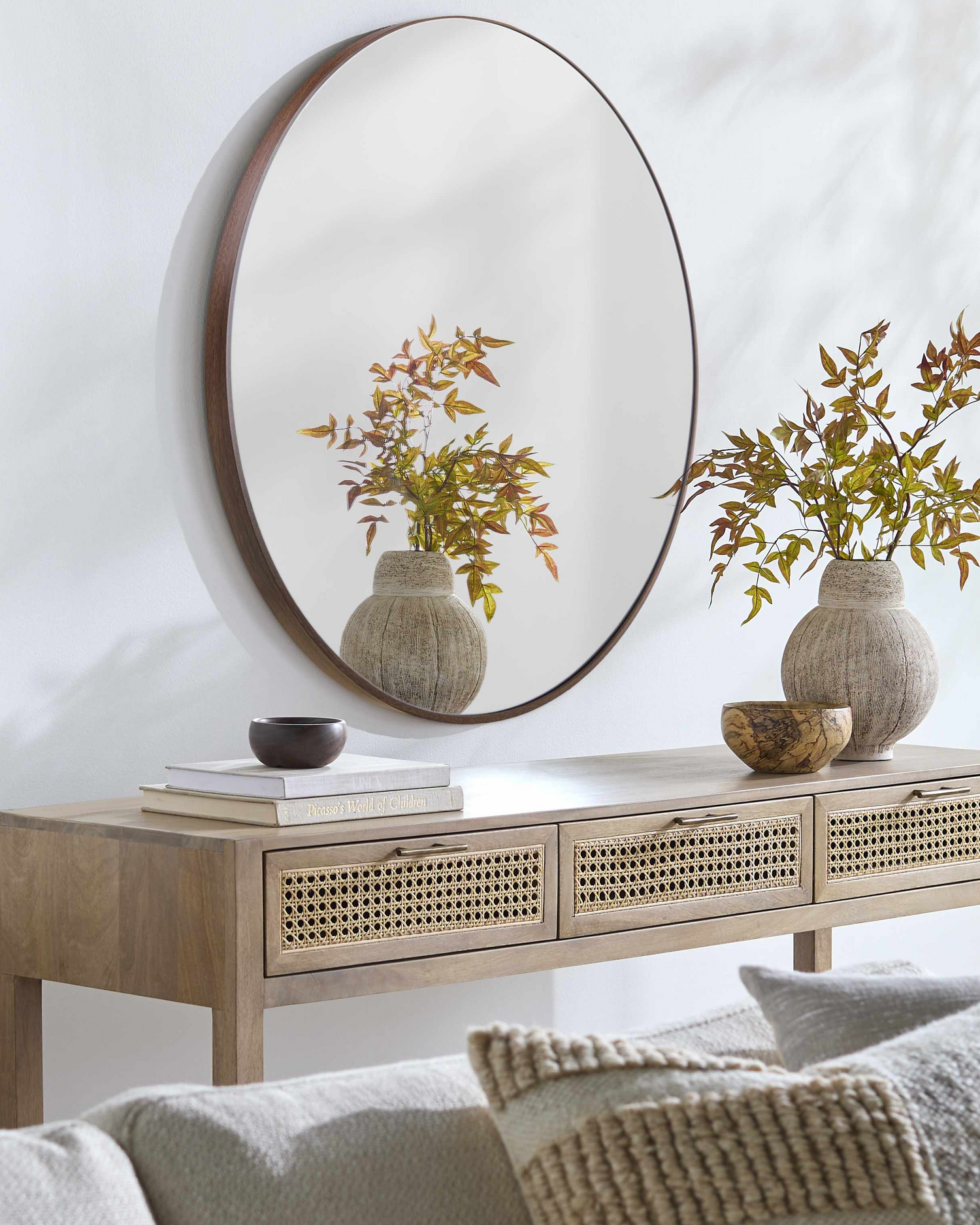 Pontalina Dark Brown Mirror