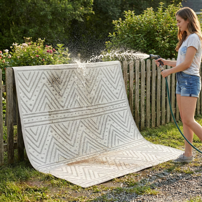 Patan - Beige Reversible Outdoor Rug