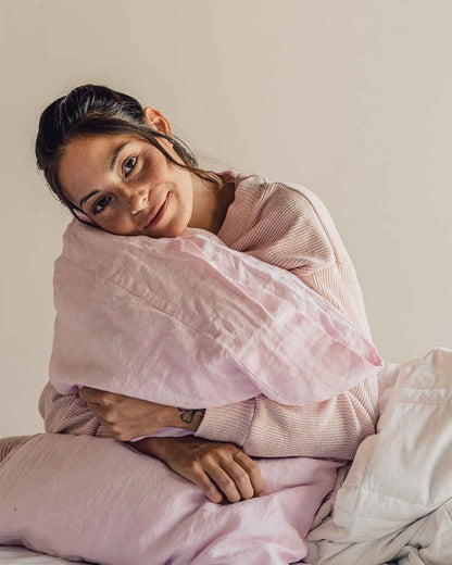 Stonewashed Linen Pillowcases