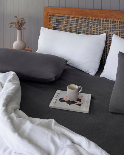 Stonewashed Linen Pillowcases