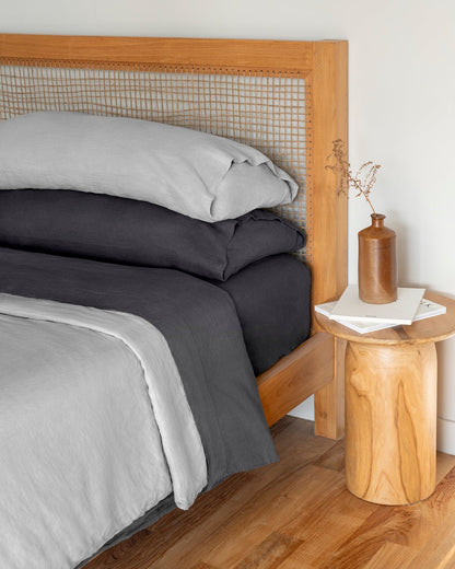 Stonewashed Linen Pillowcases