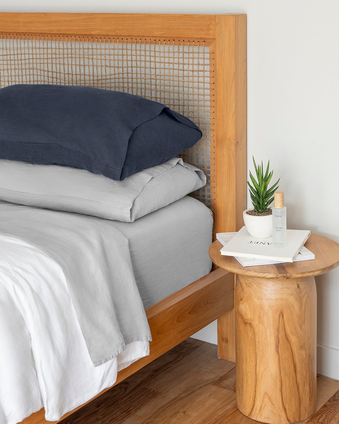 Stonewashed Linen Pillowcases