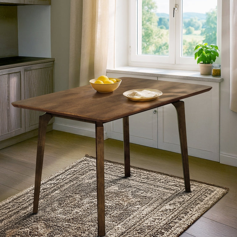 Verve 48" Solid Acacia Wood Dining Table - 2 Colors