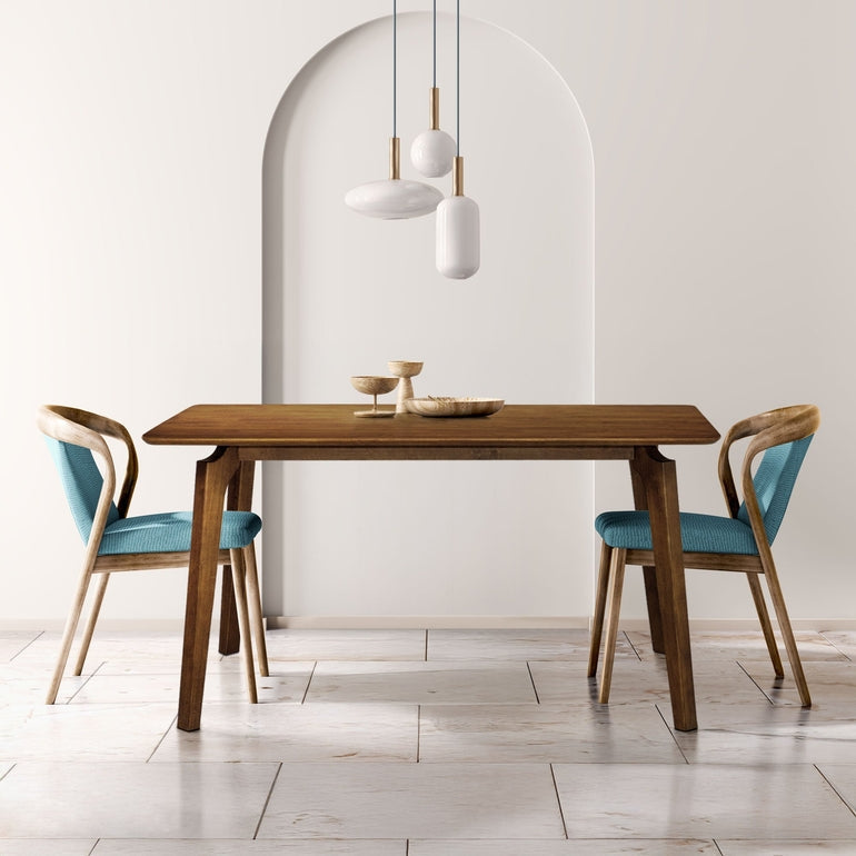 Verve 48" Solid Acacia Wood Dining Table - 2 Colors