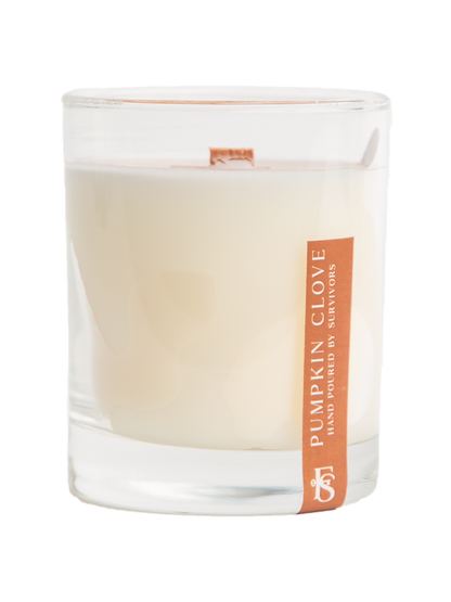 Pumpkin Clove 7.5 oz Wooden Wick Candle
