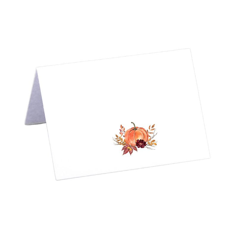 Pumpkin Place Cards - Pack of 8