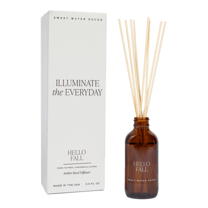 Hello Fall Amber Reed Diffuser