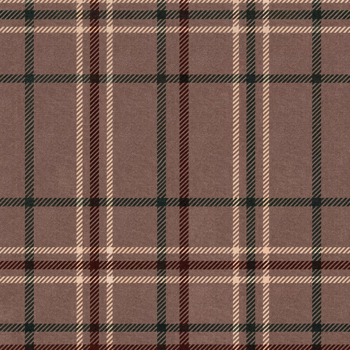 Rose Plaid Wallpaper