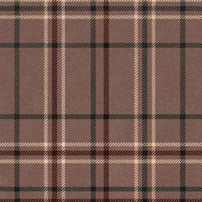 Rose Plaid Wallpaper