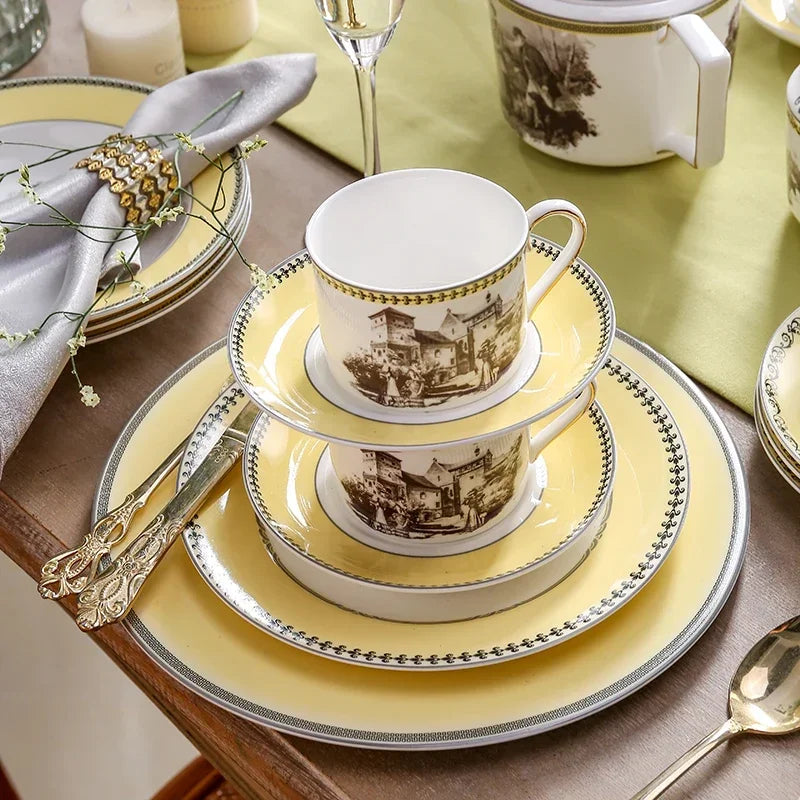 Antique Style European Heirloom Dinner Set