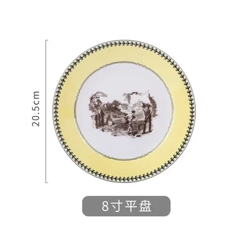 Antique Style European Heirloom Dinner Set