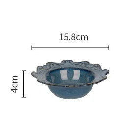 French Style Porcelain Dinnerware - 2 Colors