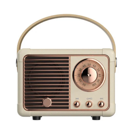 Retro Bluetooth Speaker - 5 Colors