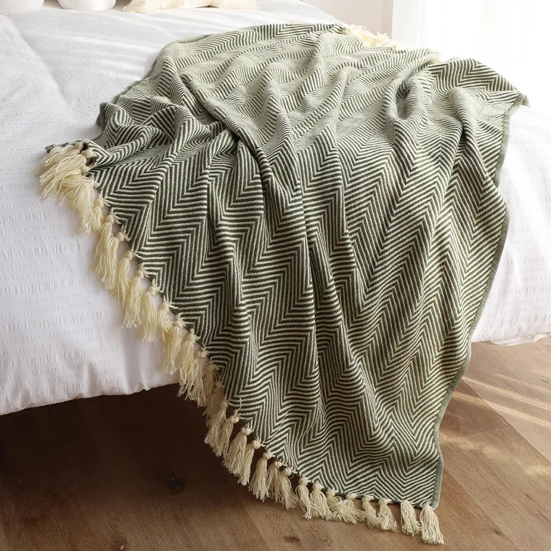 Super Soft Fringe Throw - 4 Colors