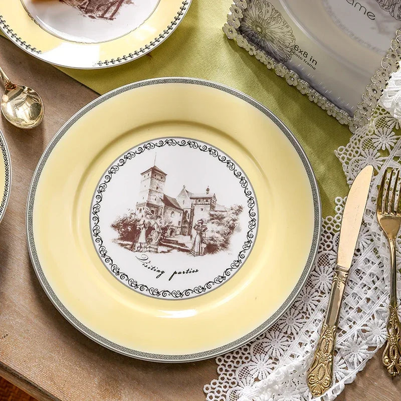 Antique Style European Heirloom Dinner Set