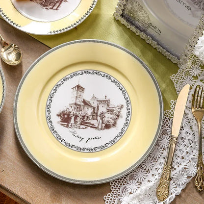 Antique Style European Heirloom Dinner Set