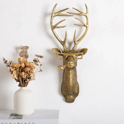 Antique Bronze Resin Animal Pendants